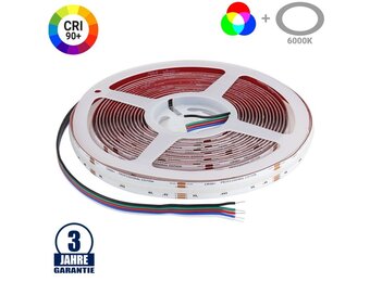 896 SMD/m 16W/m 24V Professional LED Streifen RGBW COB 5m