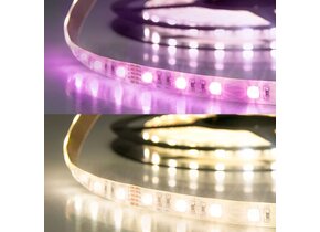 LED SIL RGB+WW Flexband, 24V DC, 19W, IP20, 4in1 Chip, 5m Rolle, 60 LED/m