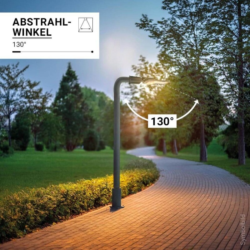 30W LED Straßenleuchte Professional HL Warmweiß IP65