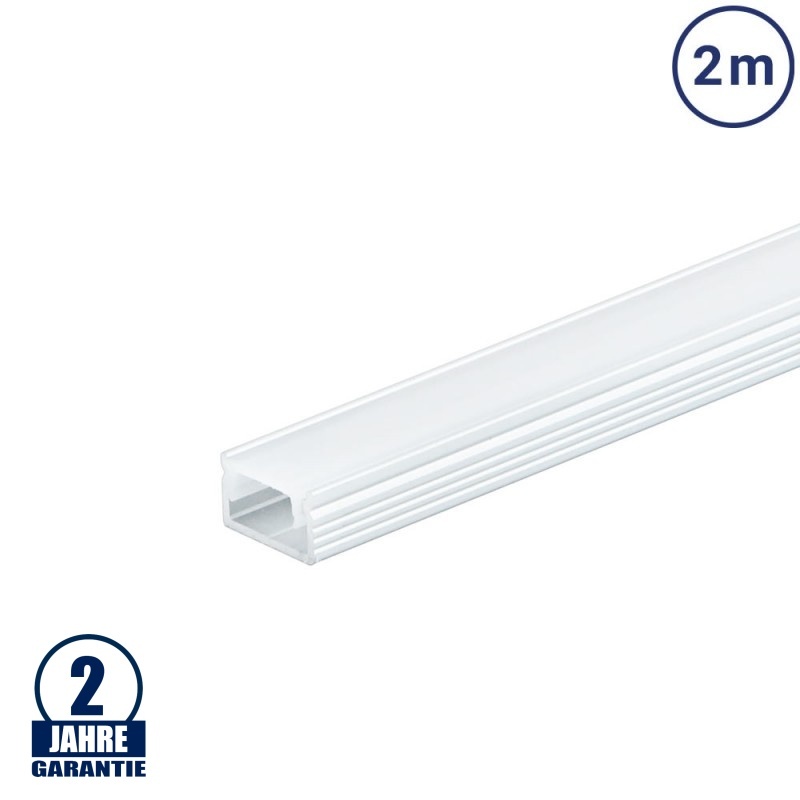 LED Profil 12x7mm Alu eloxiert 2m