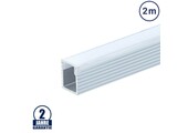 LED Profil 7,5x9mm eloxiert 2m SET
