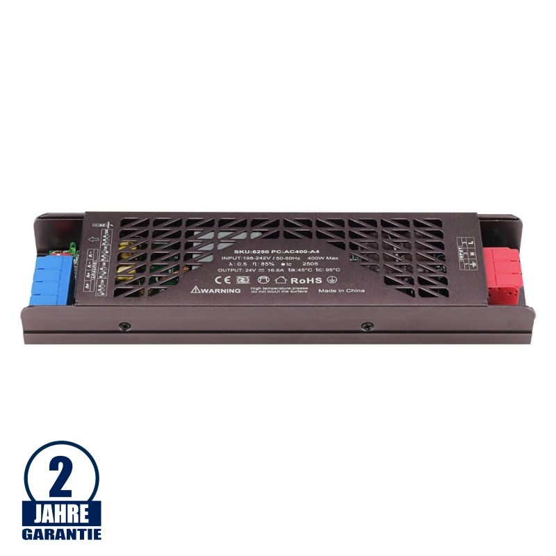 24V DC Netzteil Quick Connection 60W bis 400W