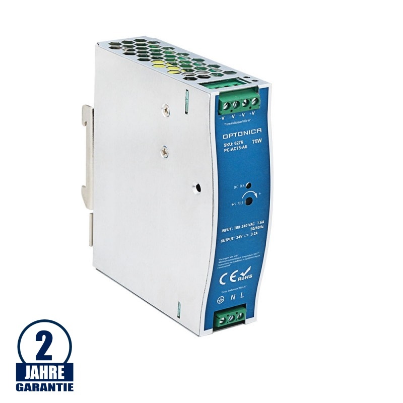 24V DC DIN-Hutschienen Netzteil 60W bis 240W