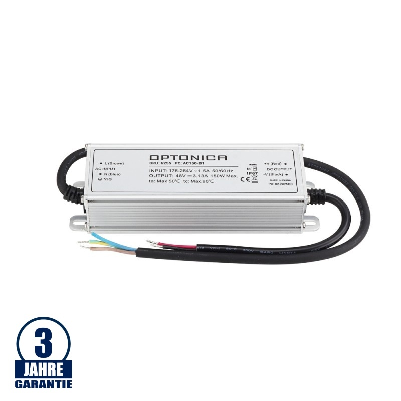 48V DC Netzteil Premium IP67 150W bis 200W