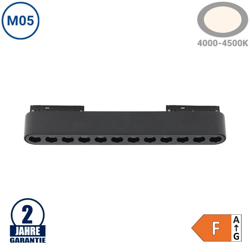 12W LED Linearleuchte 12-flammig Magnetic Line M05