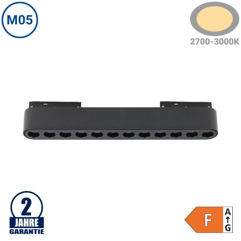 12W LED Linearleuchte 12-flammig Magnetic Line M05