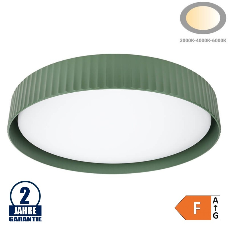 60W LED Deckenleuchte Dunkelgrün CCT