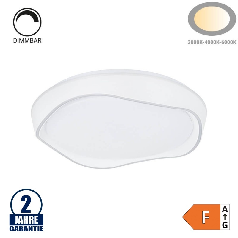 36W LED Deckenleuchte fernsteuerbar CCT