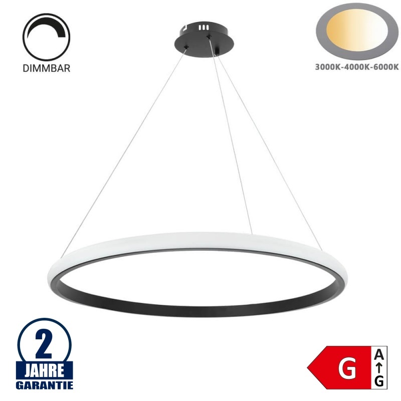 30W LED CCT Pendelleuchte Dimmbar Ø50cm