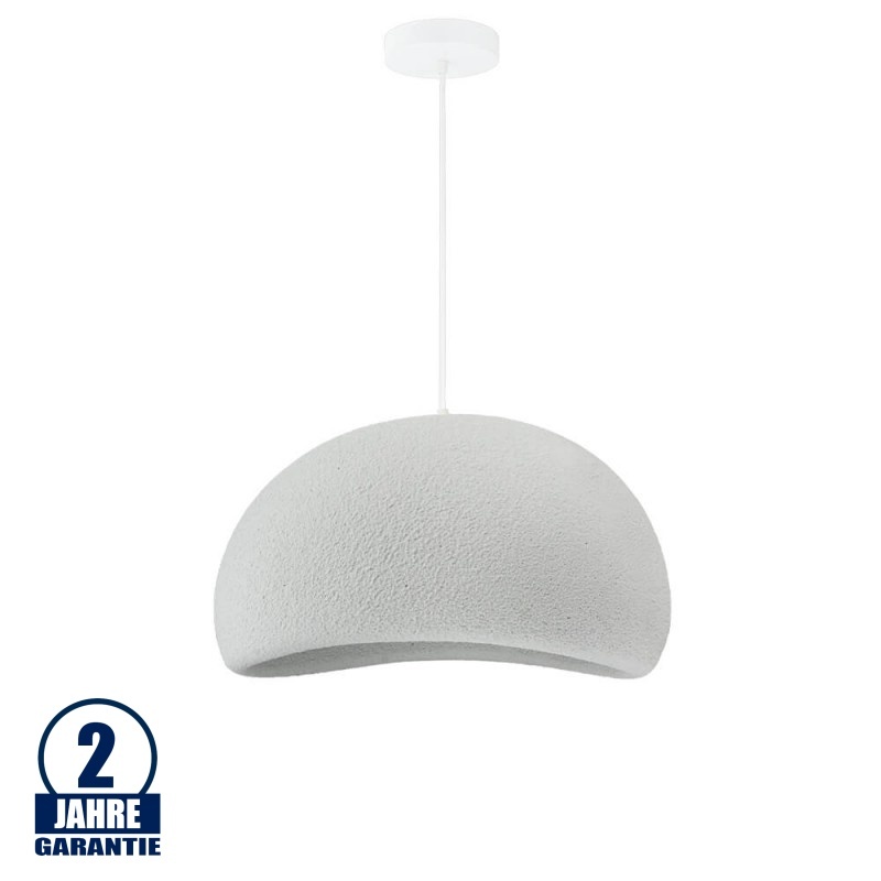 Wabi-Sabi Pendelleuchte in organischer Kuppelform E27