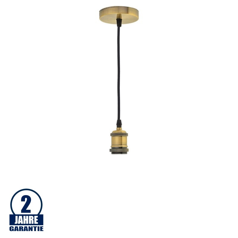 Vintage Pendelleuchte E27 OP