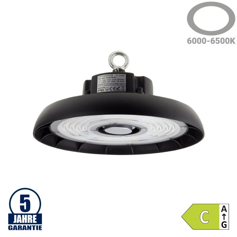 Optonica 100W Hallenleuchte PREMIUM HL 6000K IP65