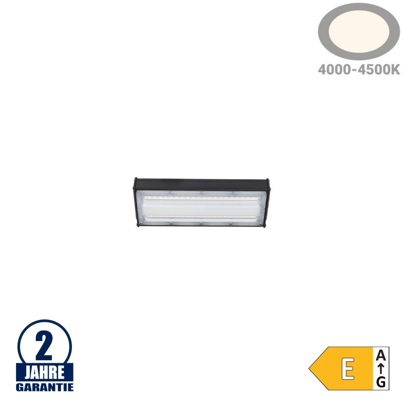 Optonica 50W LED Hallenleuchte Linear IK08 4000K IP65