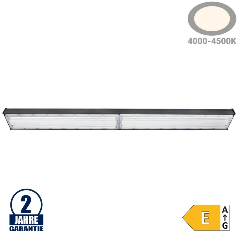 Optonica 200W LED Hallenleuchte Linear IK08 4000K IP65