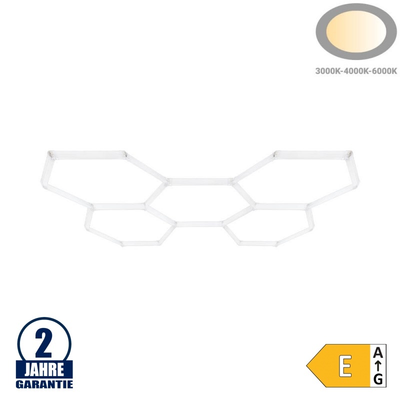 192W LED Hexagon Deckenleuchte CCT