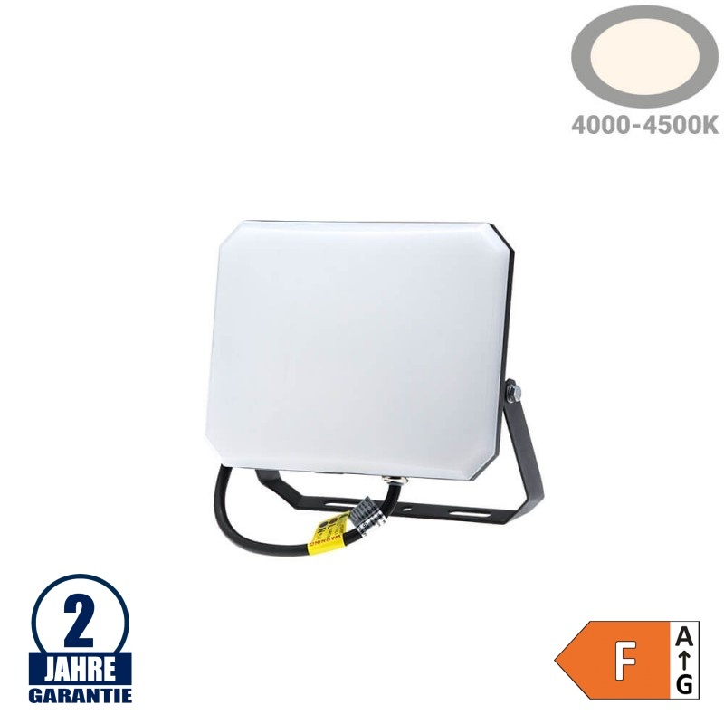 50W LED Fluter mit Milchglasabdeckung Neutralweiß