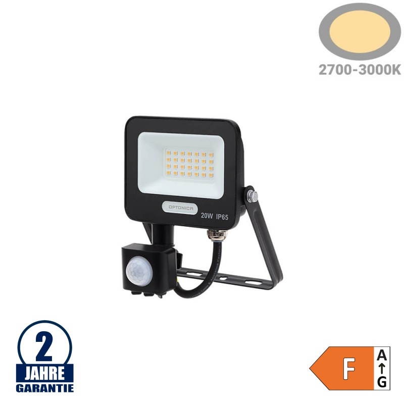 20W LED SMD Fluter mit Bewegungsmelder