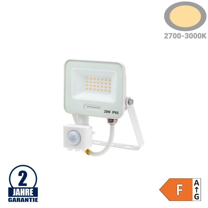 20W LED SMD Fluter mit Bewegungsmelder