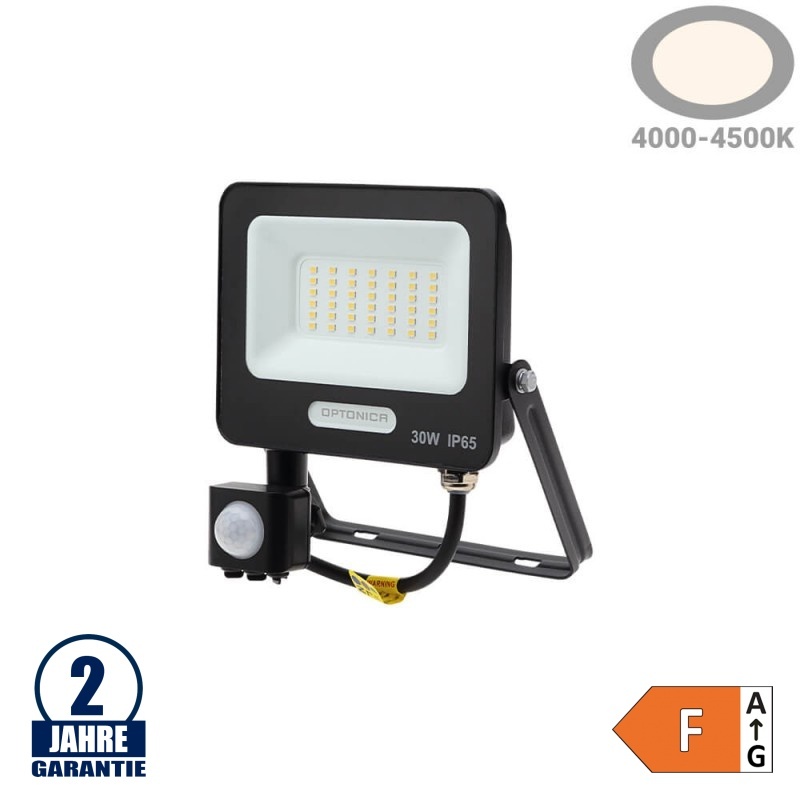 30W LED SMD Fluter mit Bewegungsmelder