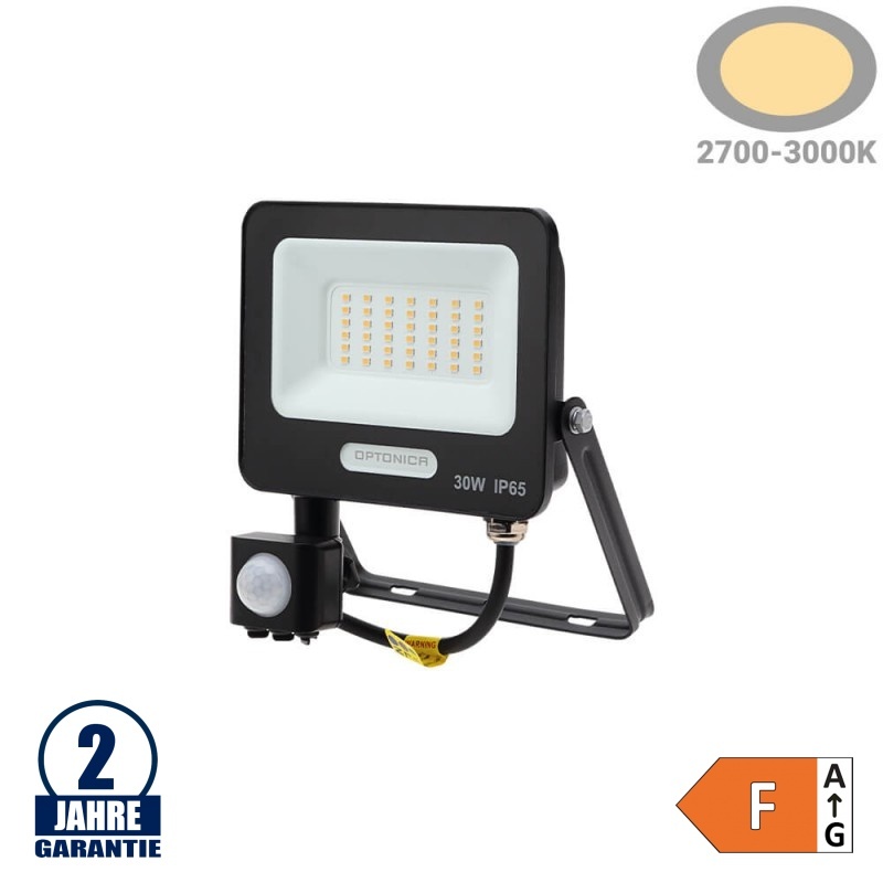 30W LED SMD Fluter mit Bewegungsmelder
