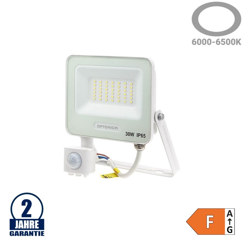 30W LED SMD Fluter mit Bewegungsmelder