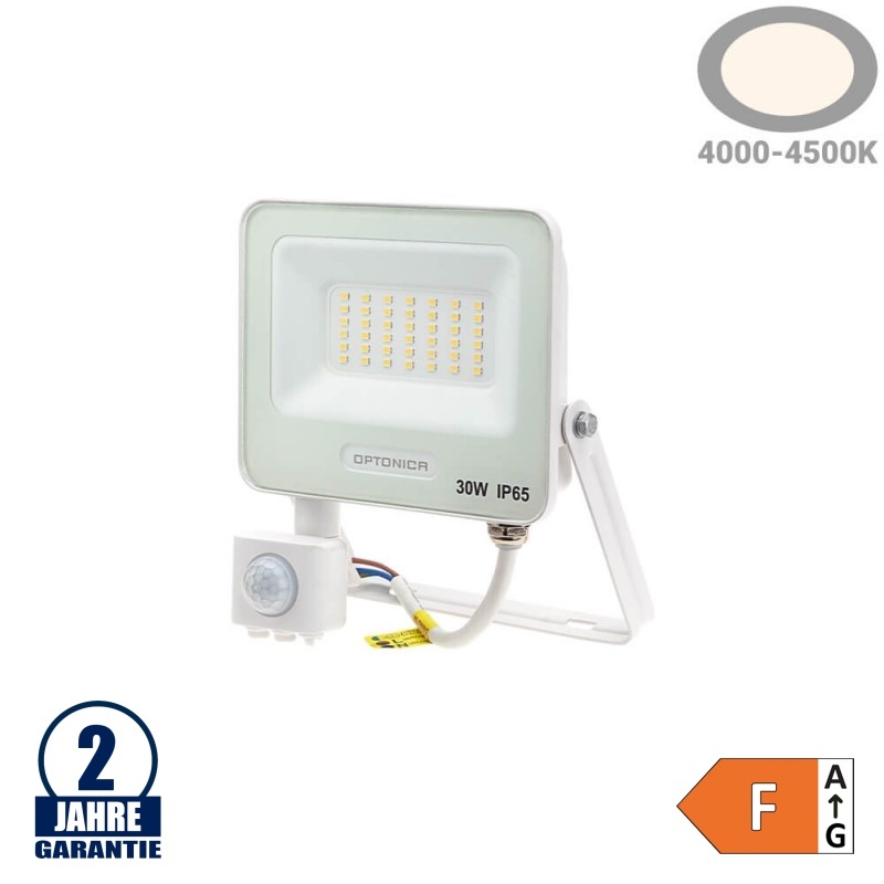30W LED SMD Fluter mit Bewegungsmelder