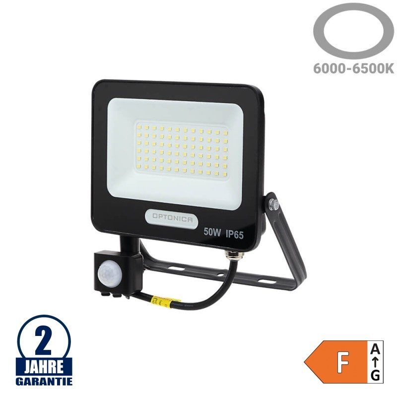 50W LED SMD Fluter mit Bewegungsmelder