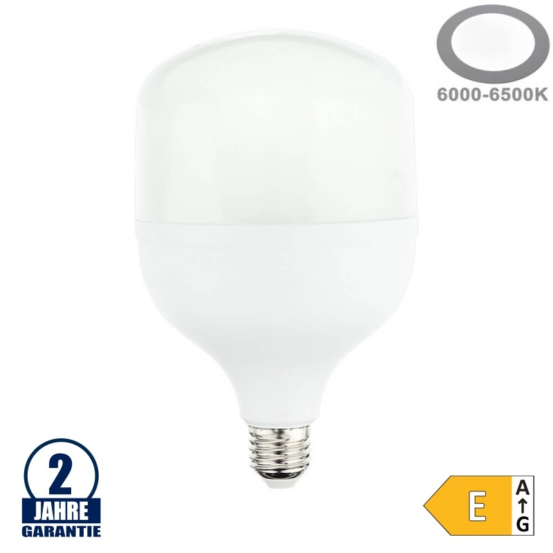 40W LED E27 T120 Birne Kaltweiß