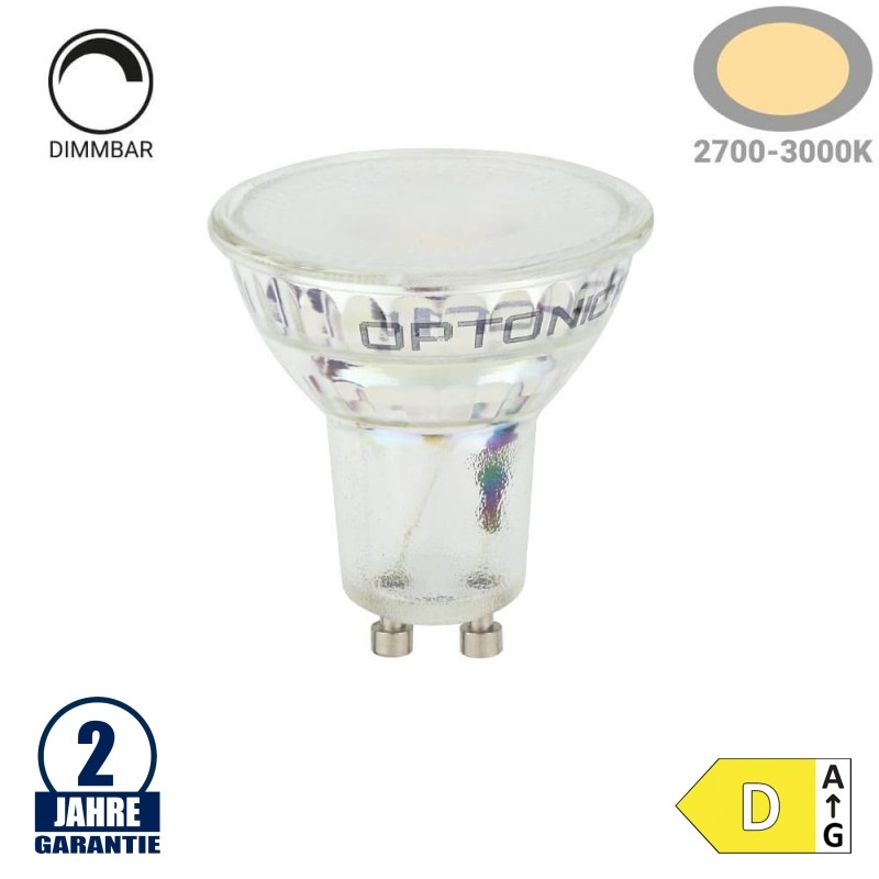 6W LED GU10 Spot Warmweiß Dimmbar