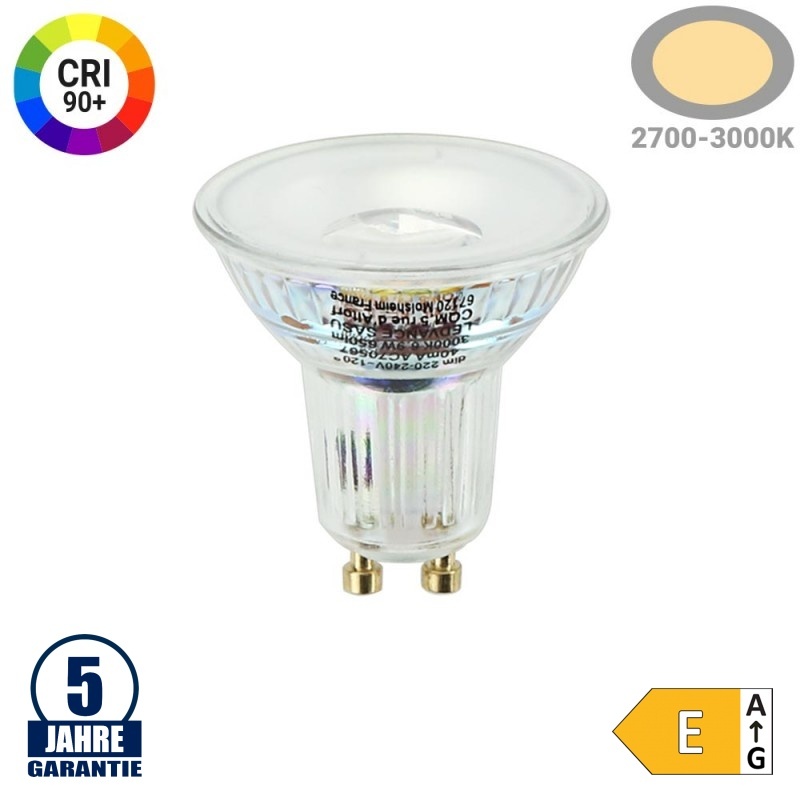 6,9W LED GU10 Spot LEDVANCE 3000K Dimmbar