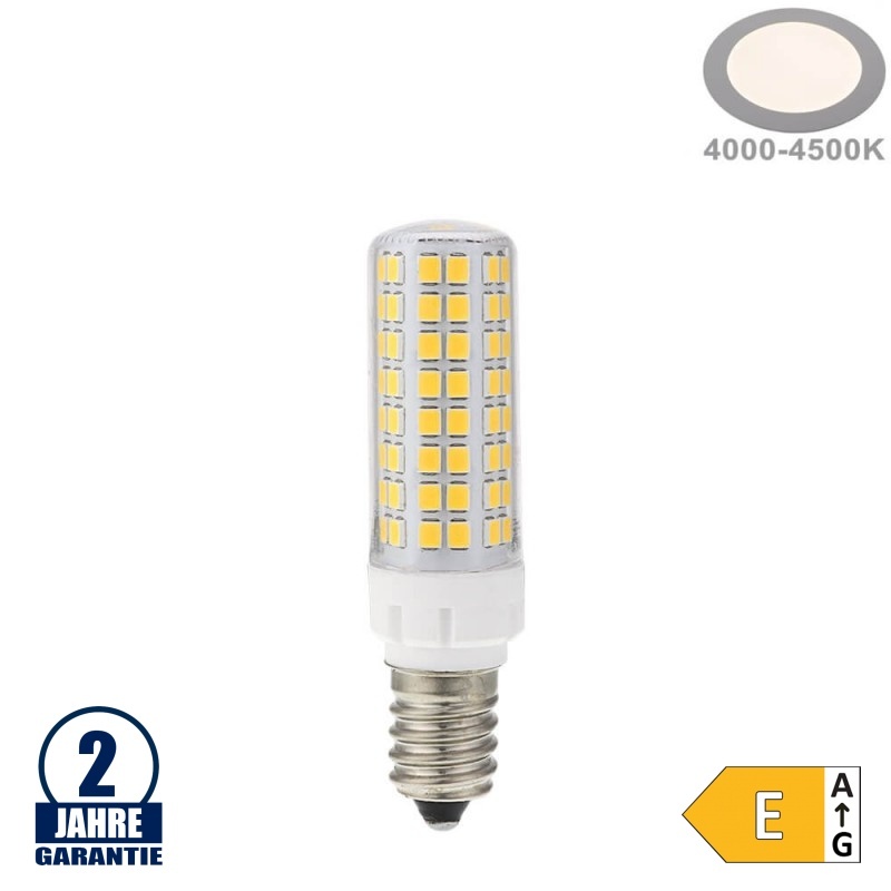 7W LED SMD E14 Kolbenlampe Neutralweiß