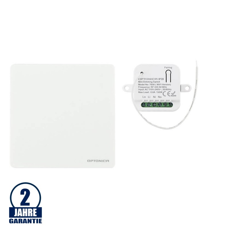 WiFi- u. Funkschalter Tuya Set Weiß 220-240VAC