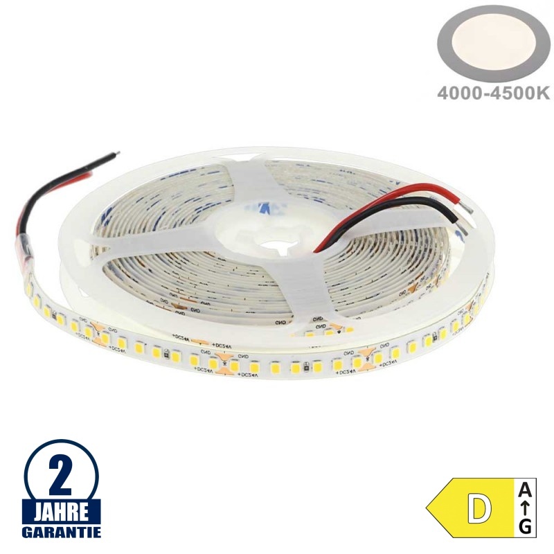 182LED/m 14W/m 24V LED Streifen 2835 HL Neutralweiß 5m