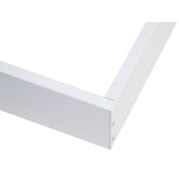 LED Panel Rahmen 600 x 600 mm Aluminium Weiß