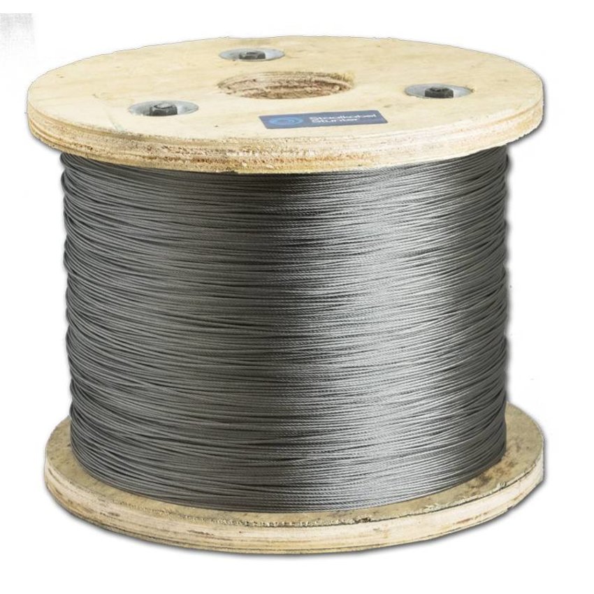 Stainless Steel Line Wire  1mm Thick 1 Kg Coil - The Mesh Company