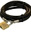 Tuinmeubel cables 2m black + lock