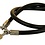 Tuinmeubel cables 80cm black + lock