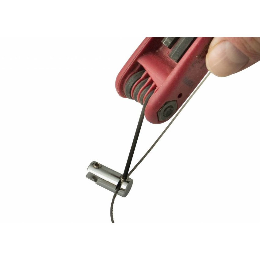 Seilspanngarnitur fur plexiglas