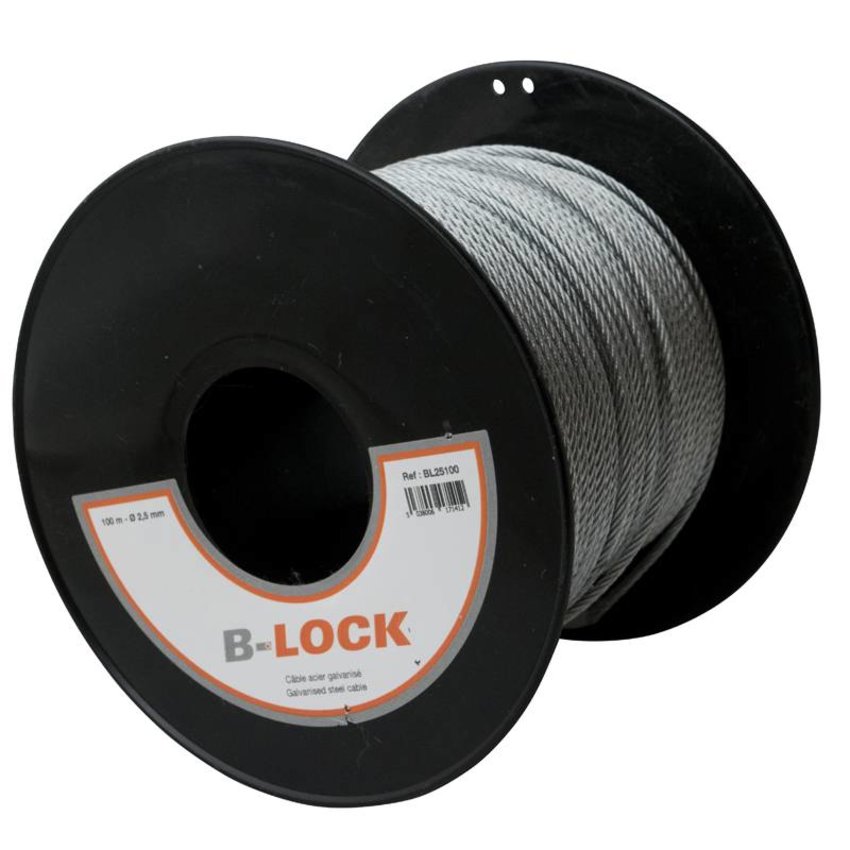 Wire Rope on coil -2.5 mm 150 meter on coil