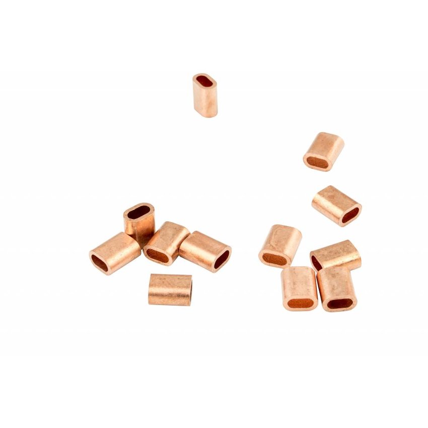 Kupfer Presshülsen 4mm 50 Stück