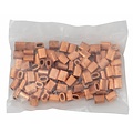 Wire rope clips copper 2mm 50pc