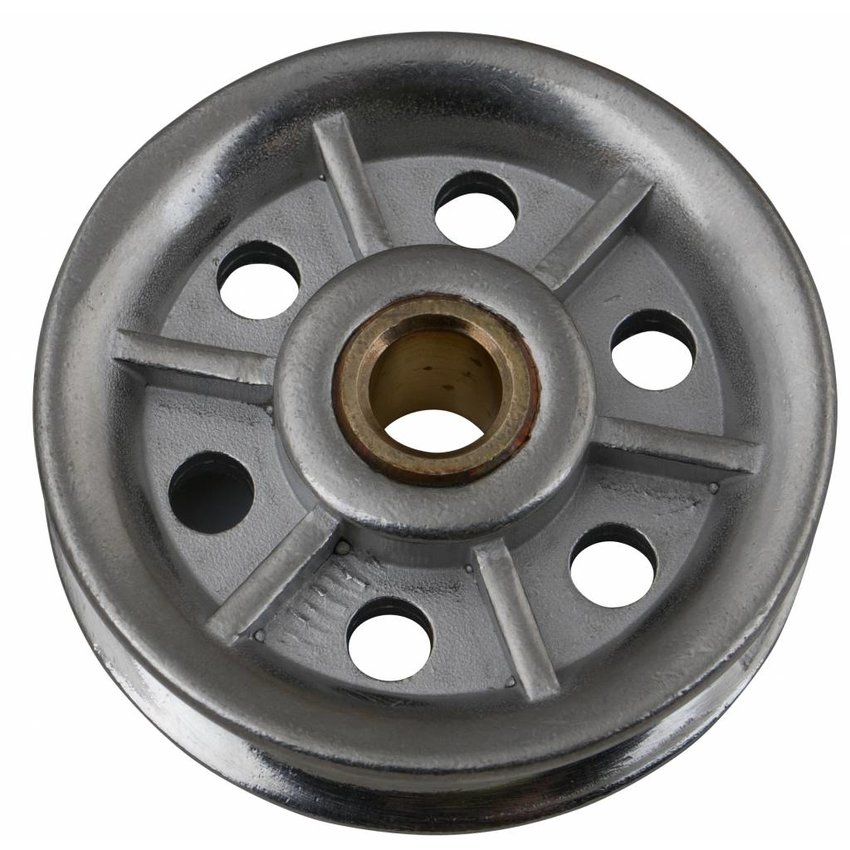 Edelstahl Riemenscheibe mit messing rohr 50mm