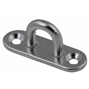 stainless Eyeplate Oblong 8x80mm