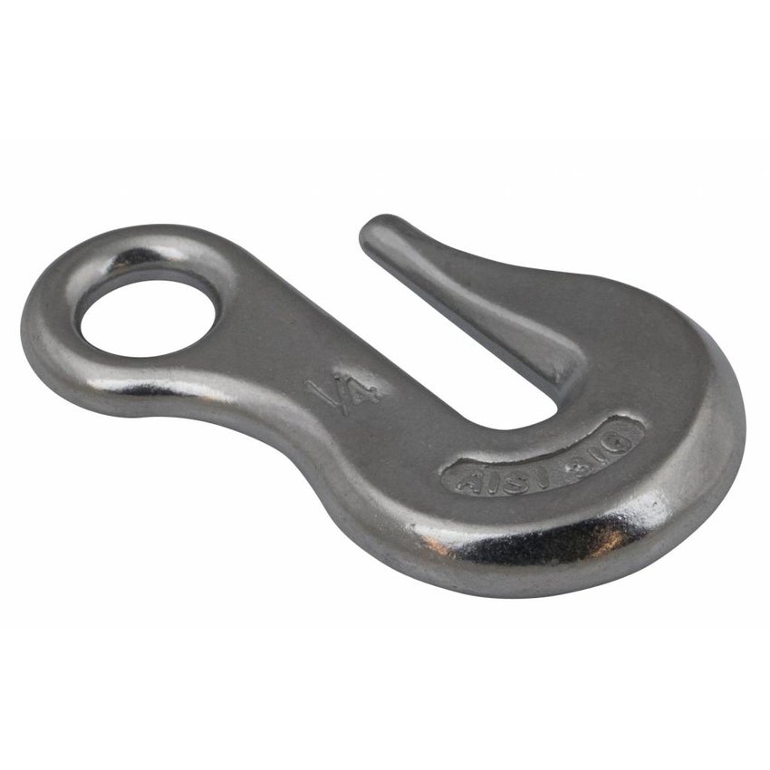 Edelstahl Lasthaken m6