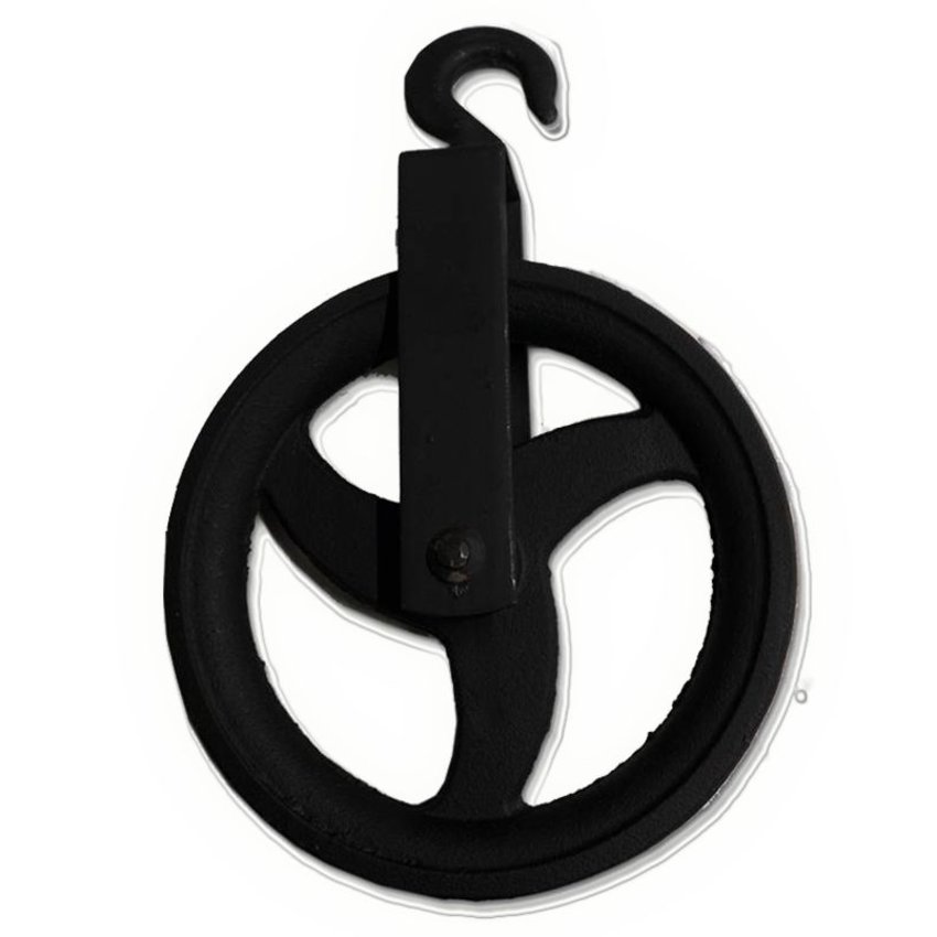 Schwarze Lasthaken 220mm