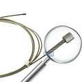 Stahlseil 2,5 mm mit Aluminium Endstop