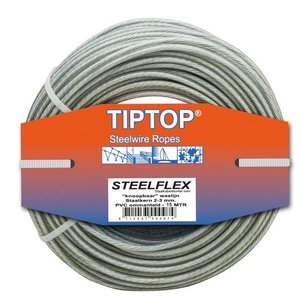 Tiptop Steelwire - Wasline clothesline 15 m