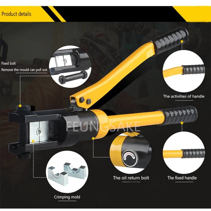 Hydraulic Crimping tool in case 240