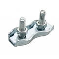 Duplex klem 2mm