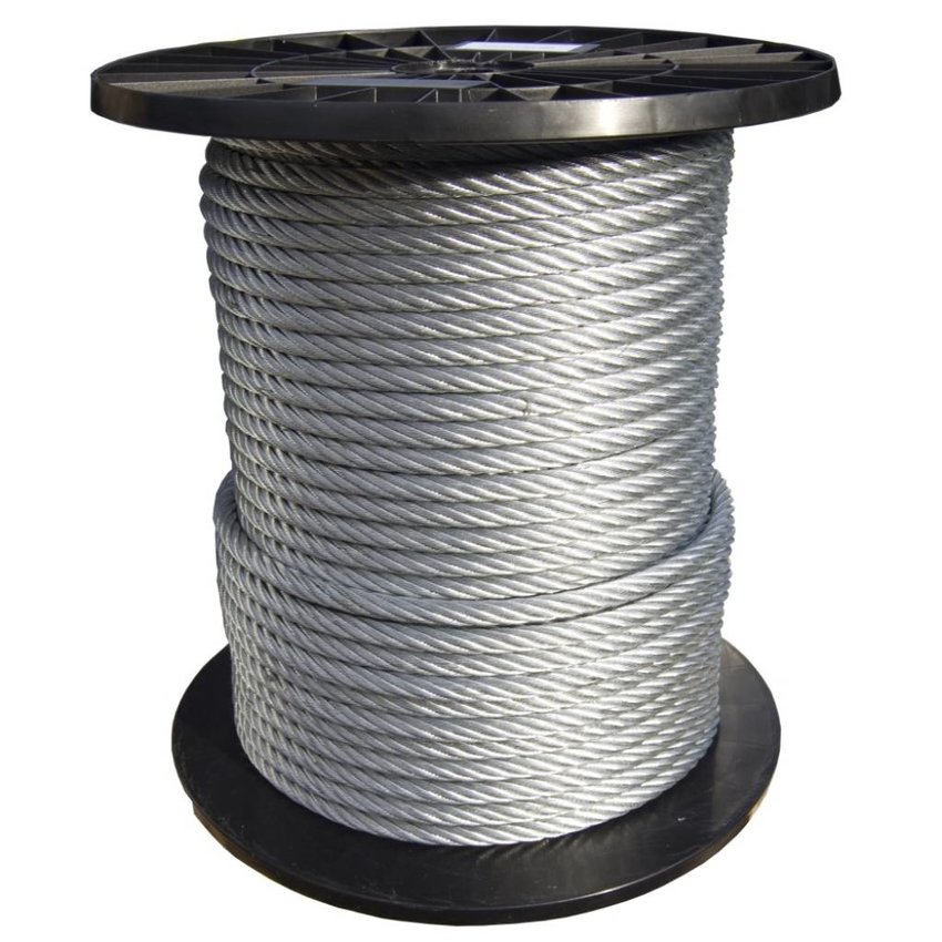 Wire Ropes 10 mm - 50 meter galvanised